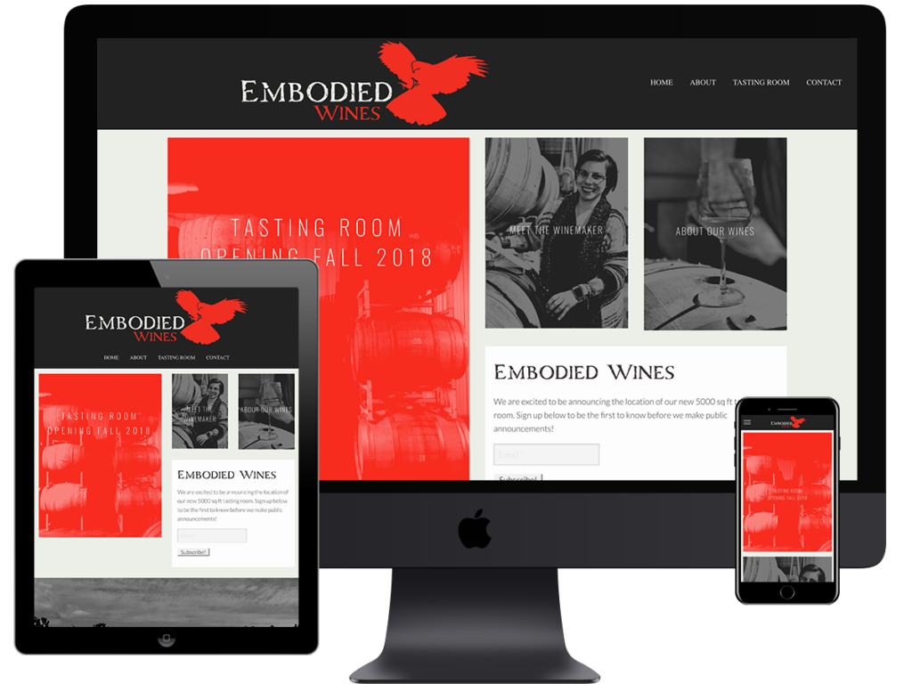 Winery Website Design